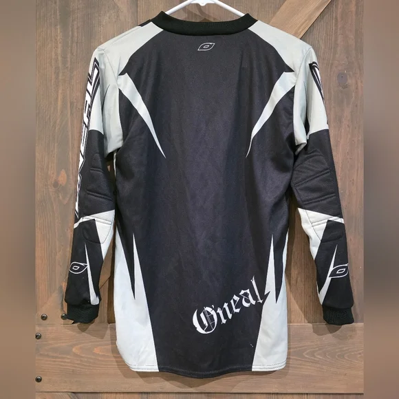 O'NEAL MX Racing Jersey w/ Padded Elbows- YOUTH LARGE - Picture 3 of 5